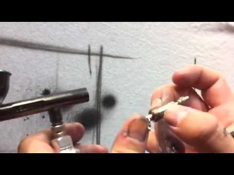 How to take apart and tune your airbrush