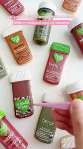 #AD Wellness, but make it cookies! 🍪 I had so much fun partnering with @sogoodsoyou to cookie-fy their wellness shots. Not only are they packed with powerful, functional ingredients, but they truly taste delicious too- so delicious that I have to hide them from the husband or he’d drink them all! You can find them in the produce section at Target, Albertsons, and more! #SoGoodSoYou_Partner #cookiedecorating #cookieart | Hanamade Cookies