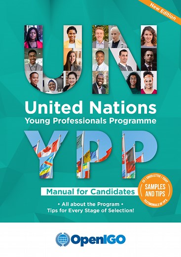 United Nations Young Professionals Programme (YPP) 2025-26: Manual for Candidates   1 month support