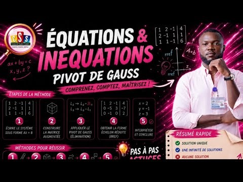 Équations et inéquations: Pivot de Gauss