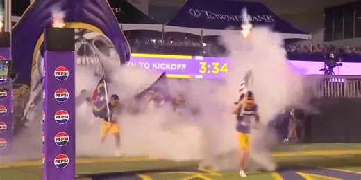 ECU Football falls short 34-13 to BYU in front of a packed crowd