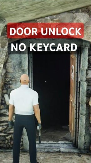 Unlock any door - No Keycard Needed (Tutorial) #hitman3 #gamingshorts #gaming