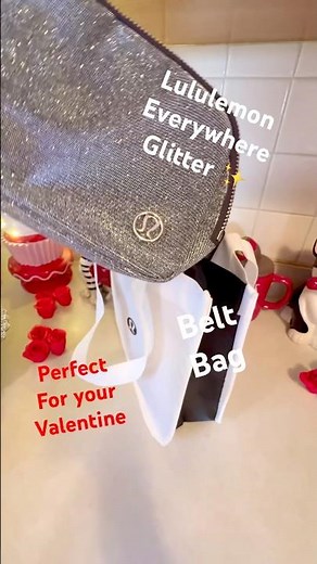 LULULEMON GLITTER EVERYWHERE BELT BAG SHOULDER BAG #lululemon #outletmall purchase