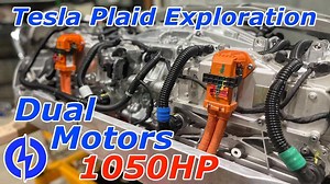 See The Tesla Plaid's Dual-Motor Rear Drive Unit