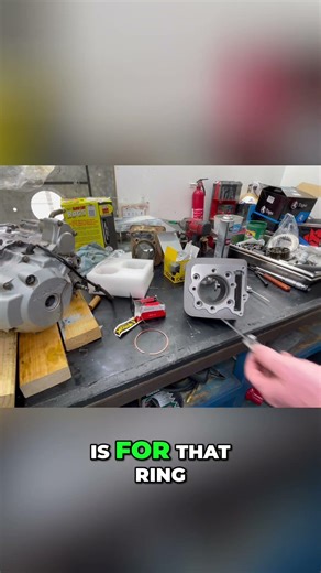 Mechanic Checks Piston Rings: Will It Fit? Specs Inside! #shorts