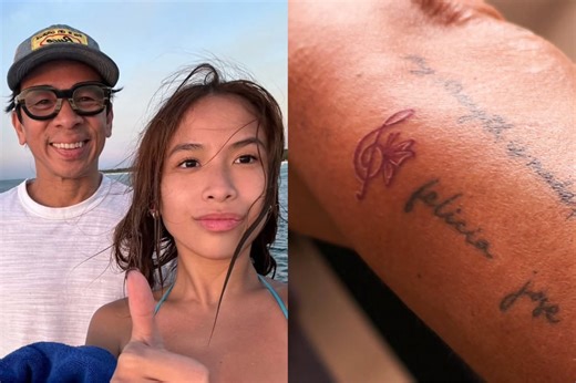 LOOK: Kim Atienza gets new tattoo to honor late daughter Emman