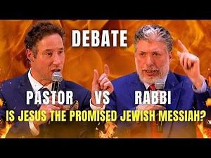 Debate! Sparks Fly! Rabbi Tovia Singer vs. Pastor Michael Williams — Is Jesus Really the Messiah?