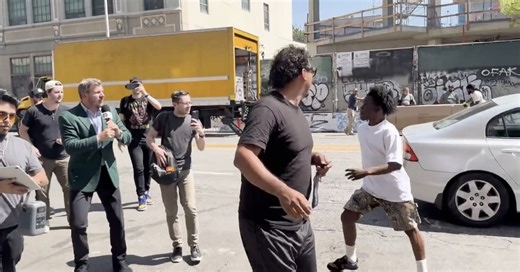 James O'Keefe violently attacked on Skid Row while exposing ballot fraud in LA · American Wire News