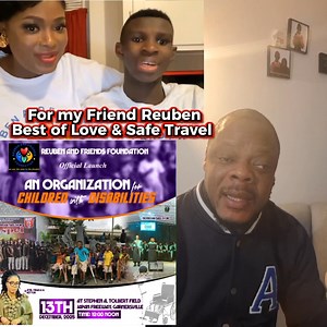 Serving the world of humanity, Reuben and Friends Foundation Arrives in Liberia &will be Launched on 13th December 2025 l, Stephen A. Tolbert Estates #Liberia #humanity #foundation #fans #specialneedskids @Rueben and Fatuma Eunice Leblily Makor | Albert Bleh Jr.