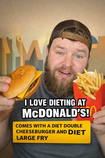 McDonald's New Diet Menu: Double Cheeseburger & Fries