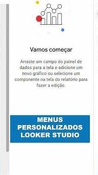 MENU CUSTOMIZADO NO LOOKER STUDIO