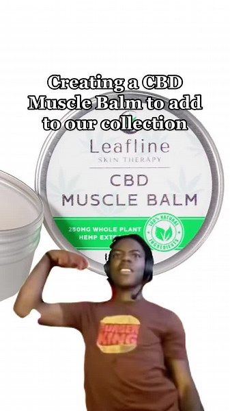 Leafline’s CBD muscle balm available on our site 🍃#fyp #onekiss #cbd #cbdskincare #cbdmusclerub #cbdgym #CapCut