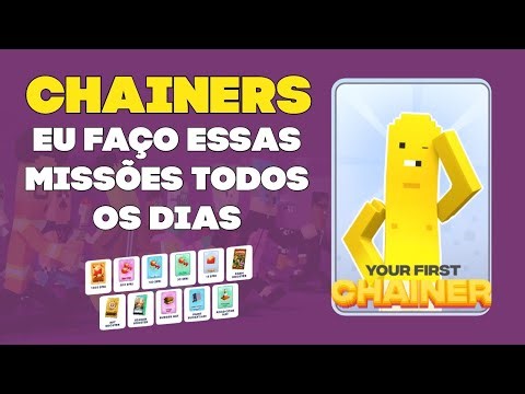 Eu jogo Diariamente o Chainers para evoluir assim!