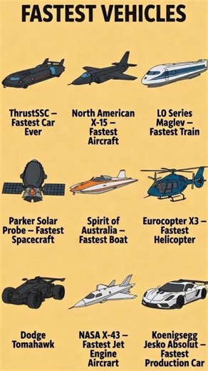 fastest transports part 2