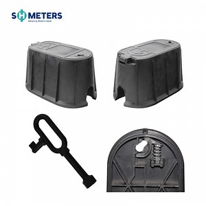 [Hot Item] DN32 Plastic Nylon Water Meter Protect Box with Key