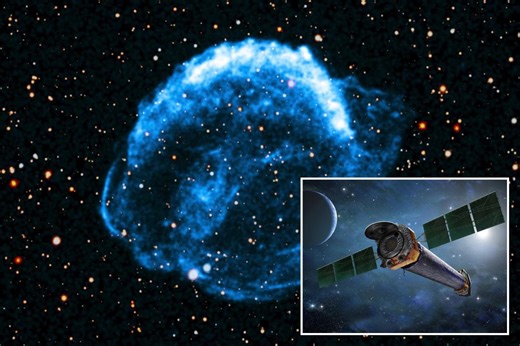 Scientists capture jaw-dropping shots of star’s violent death over 25 years: ‘Cosmic wreckage’
