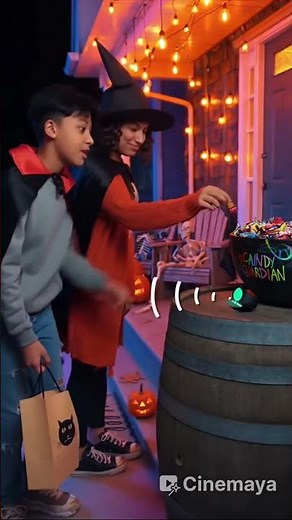 Hilarious Halloween Skit: Witch, Vampire, and a Broke Card