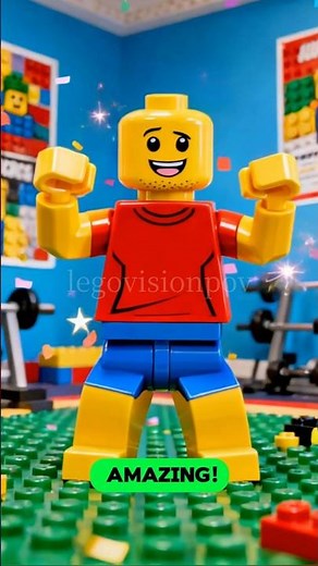 Let's Exercise Together with LEGO!!