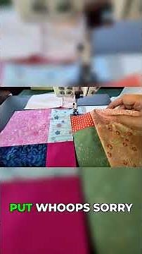 Colorful Quilts Made Simple with This Piecing Technique #quilting #tutorial #hack