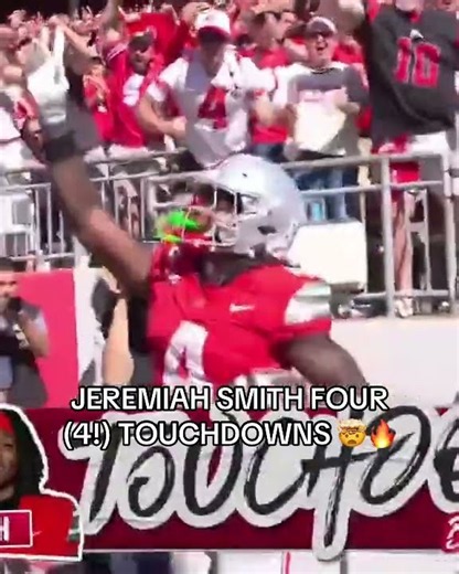 🫣🫣🫣🫣🫣🫣 #jeremiahsmith #ohiostate #collegefootball via CFB on FOX