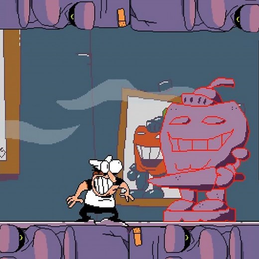 Pizza Tower - Pepperman Strikes! Boss Fight Animation (1/3)