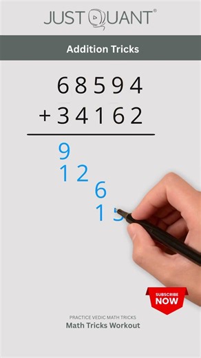Math tricks - Addition tricks - Easy Math Tricks - Quick Math Hacks - Mental Maths #mathstricks