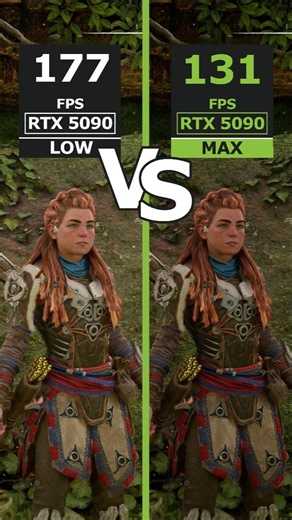 HORIZON FORBIDDEN WEST vs RTX 5090 - Graphics Test!