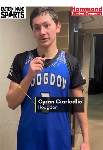 Cyran Ciarleglio Leads Hodgdon to Quarterfinal Victory