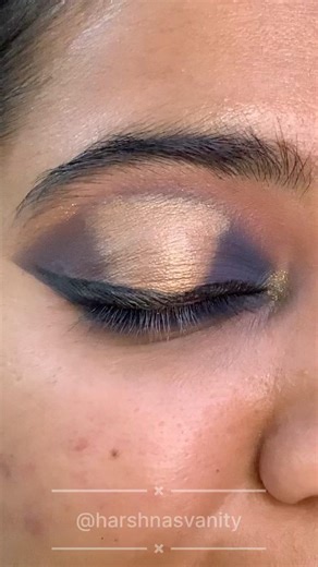 Very Simple and Easy Eyeshadow Tutorial|| cutCrease||#foryou #shorts #shortsfeed #eyemakeuptutorial