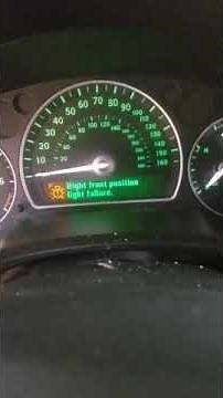 2007 and up Saab front position light failure solve