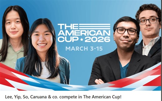 Wesley So az Amerika Kupa bajnoka! Gratulálok! - The American Cup 2026 03 - 03 - 12 -  Saint Louis Chess Club
