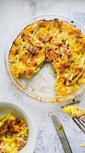 Cheesy creamy salmon pasta bake! #pastabake #recipeoftheday #easyrecipes #fewingredients #salmonbake #seasonalvegetable #cheesyleeks #tiktokuk #link | Respect Life