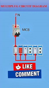 Multiplug Connection Diagram #CircuitDiagram #HouseWiring #electrician #technicaleducation | Resonance Automation