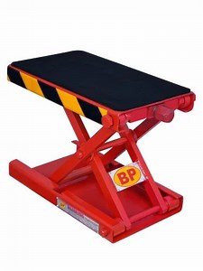 Two Wheeler Center Scissor Lift Motorcycle Work Stand