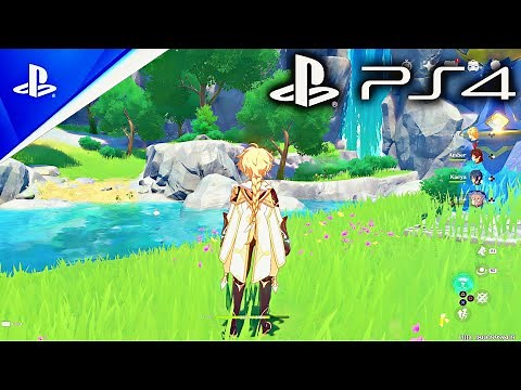 Genshin Impact 2025 - PS4 Gameplay