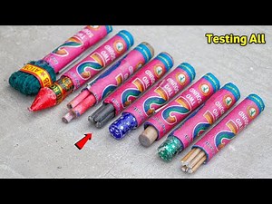 Different Tyeps Of Cracker Combos Tesing | Fireworks Testing Video | New Patakhe Firecracker