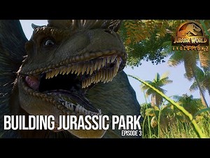 Making Jurassic Park in Jurassic World Evolution 2 ¦ Jungle River Ride