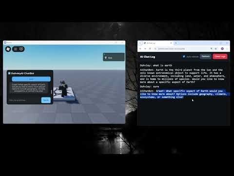 Roblox AI CHAT BOT SHOWCASE