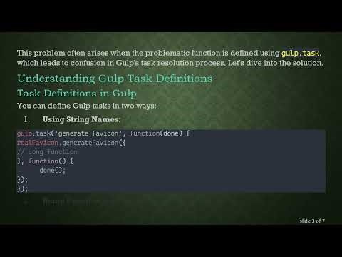 Resolving ReferenceError with Gulp Tasks: Using gulp.series Effectively