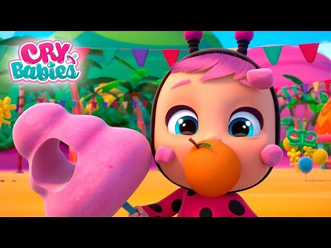 Playing on the Tropical Beach 🌴🥥 CRY BABIES Magic Tears | Full Episodes | Kitoons Cartoons for Kids