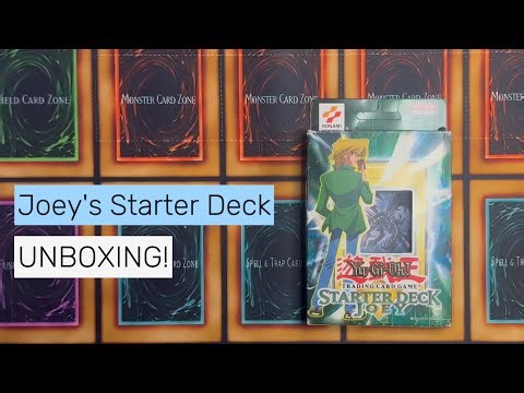 Yu-Gi-OH! Joey Starter Deck Unboxing