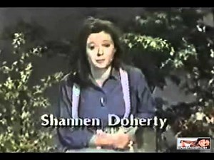 Shannen Doherty on Teddy Ruxpin Commercial