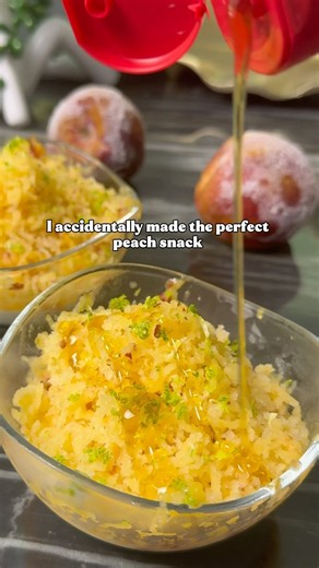 Perfect summer snack #easynutrition #easysnacks #peaches #simpleingredients #easyrecipes