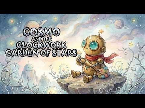 Cosmo and the Clockwork Garden of Stars | Bedtime Story for Kids