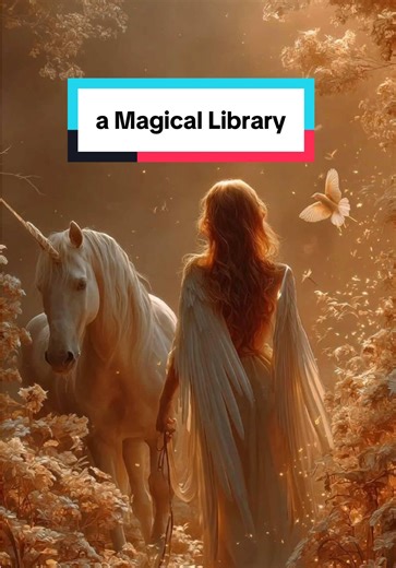 A Magical Library Journey into Enchantment