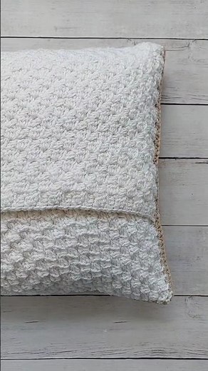 How to Crochet a C2C Throw Pillow | EyeLoveKnots