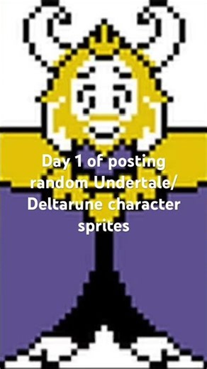 Day 1 of posting Undertale/Deltarune sprites
