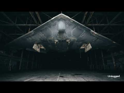 Inside an Abandoned Stealth Aircraft facility in the desert (No music. No narration)