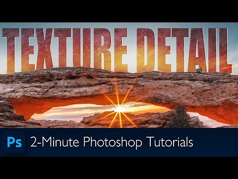 Increase Texture Detail in Photoshop | Photoshop Tutorial