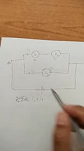 Three voltmeters, all having different internal resistances are... | Filo